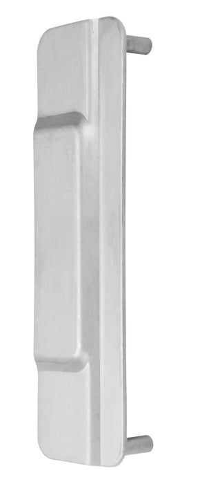 Ives Commercial LG1432D 9-1/2" x 2-9/16" Lock Guard Satin Stainless Steel Finish