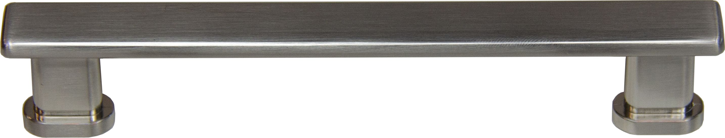 Pride Industrial P92927SN 6' Manhattan Cabinet Pull with 5" Center to Center Satin Nickel Finish