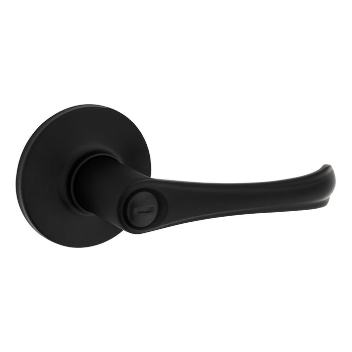 Safelock SL3000GV-514 Grapevine Lever Privacy Lock with RCAL Latch and RCS Strike Matte Black Finish